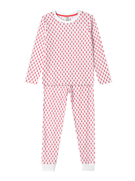 Toddler & Big Kid Cotton Knit PJ Set (Pink City)-6