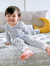 Toddler & Big Kid Cotton Knit PJ Set (Fort Blue)-2