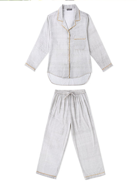 Women's Loungewear PJ Set - Erawan (Grey)-1