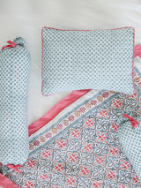 Seminyak Pink Cotton Quilt-3