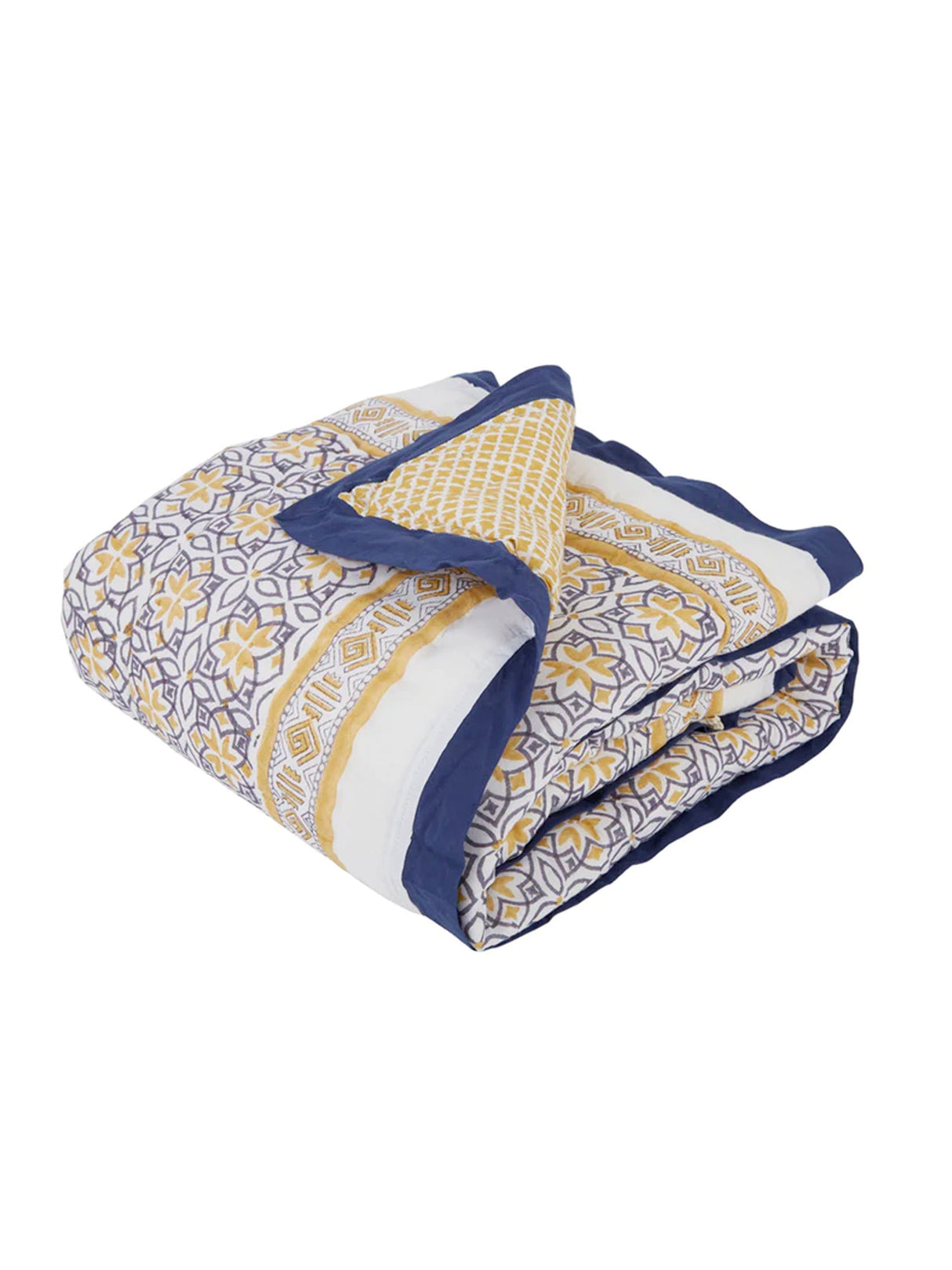 Seminyak Blue Cotton Quilt-0