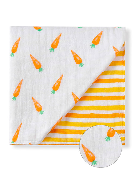 Organic Snug Blanket - Carrots-0