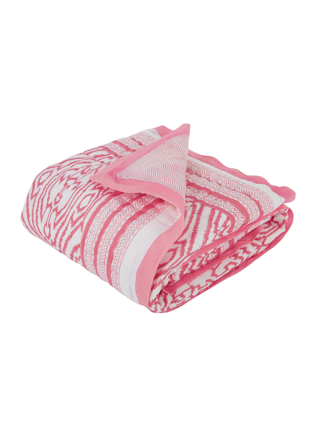 Southside Pink Cotton Quilt-0