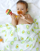 Organic Swaddle - Avocado-1