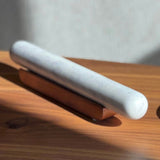 Marble Rolling Pin and Wood Base - Sumiye Co