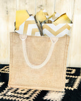 Gift & Market Tote Bag | Love (10” H x 12.5”W x 6”D) - Sumiye Co