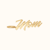 'Mom' Script Pendant - Sumiye Co