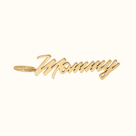'Mommy' Script Pendant - Sumiye Co