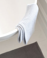 Cotton Rib Bath & Shower Mat (Set of 2) - Bleach