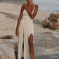 Muse Braided Straps Dress - Natural by The Handloom