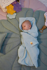 Muslin Baby Swaddle Blanket "Cream" by Moi Mili - Sumiye Co