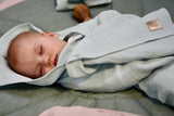 Muslin Baby Swaddle Blanket "Cream" by Moi Mili - Sumiye Co