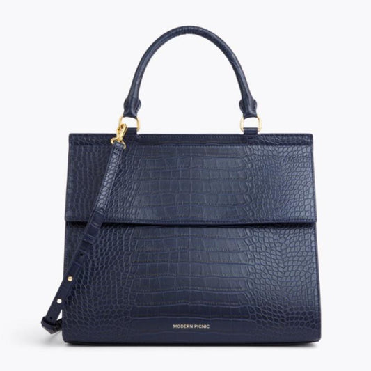 THE LARGE LUNCHER - NAVY CROC by Modern Picnic
