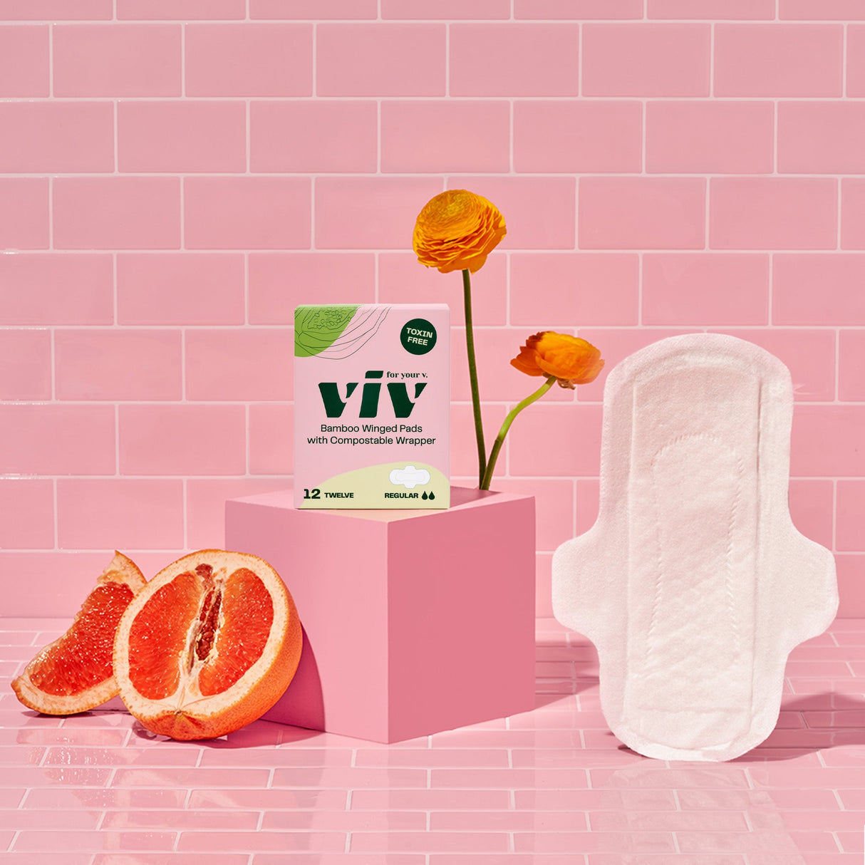 Winged Bamboo Pad | Feminine Products