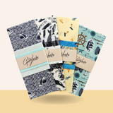 Beeswax Food Wraps: Ocean Favourites Bundle - Sumiye Co