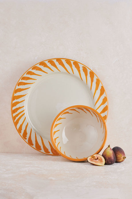 Ceramic Terracotta Dinnerware Sets | Granada 2-Piece | Made in Spain