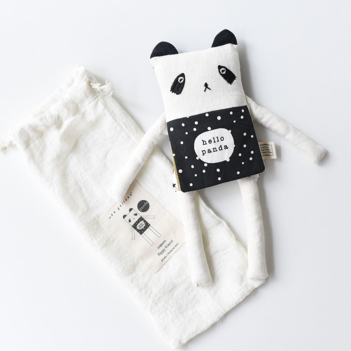 Organic Panda Flippy Friend - Sumiye Co