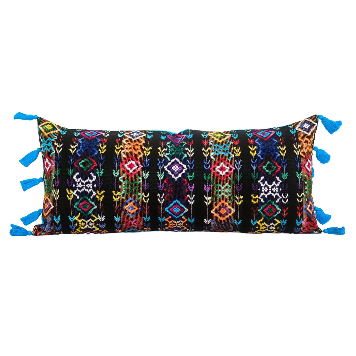 Oversized Guatemalan Lumbar Pillow - Sumiye Co