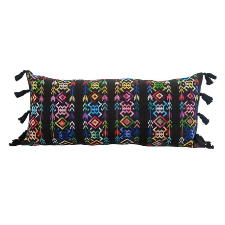 Oversized Guatemalan Lumbar Pillow - Sumiye Co