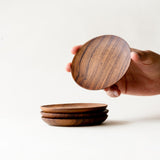 Reclaimed Teak Coasters - Set of 4 - Sumiye Co