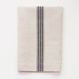 S/4 Provincial Napkins - Natural / French Navy