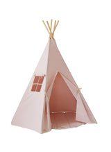 Teepee Tent “Pink” + "Pink & Beige" Round Mat Set - Sumiye Co