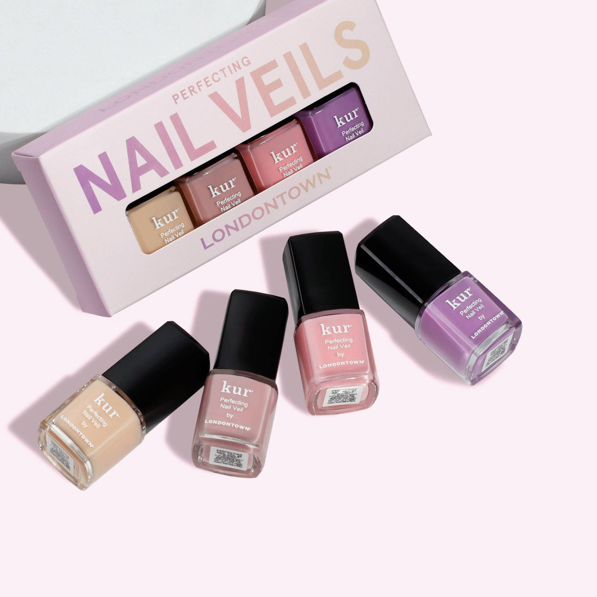 Perfecting Nail Veil Mini Set  | Ultra Sheer Nail Colors Set - Sumiye Co