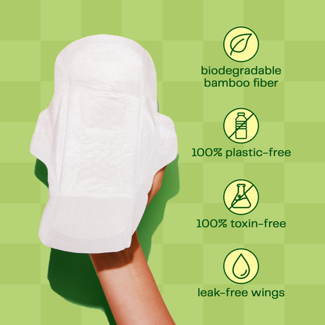 Winged Bamboo Pad | Feminine Products