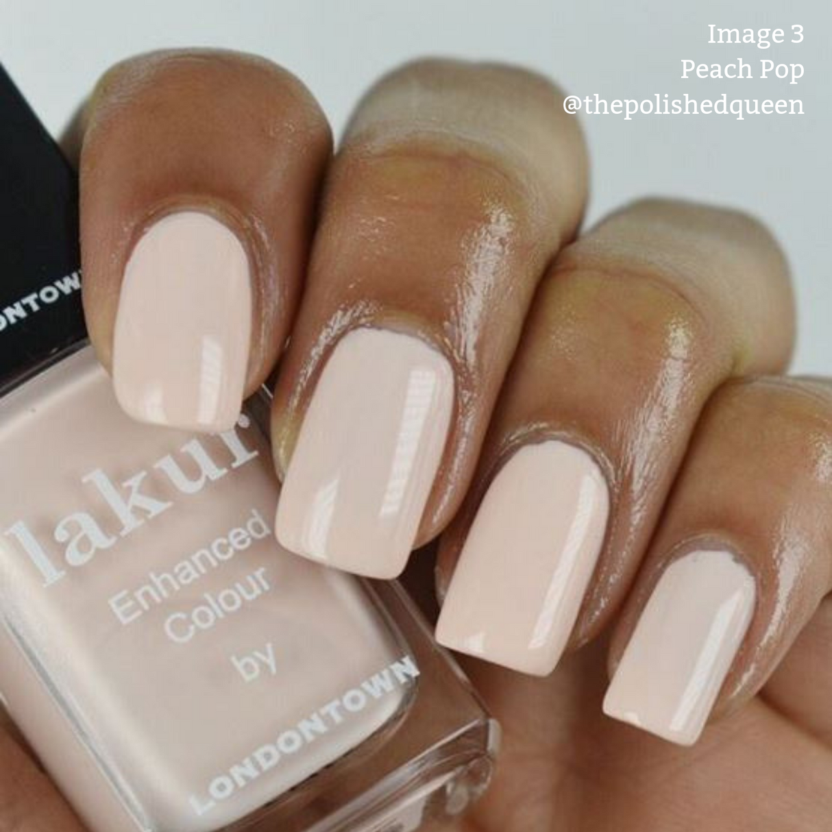 Peach Pop Nail Color | Gel-Like Nail Polish - Sumiye Co