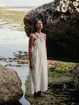 Pia Maxi Dress - Oatmeal