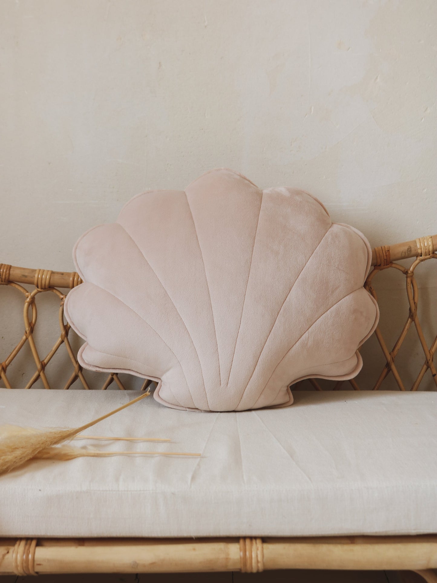 Soft Velvet “Latte” Shell Pillow by Moi Mili