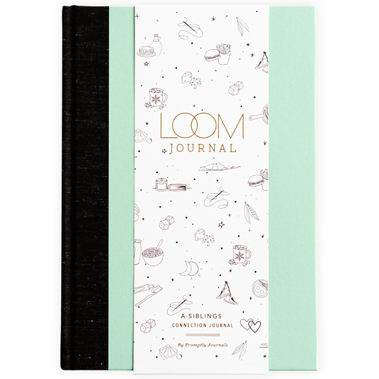 Our Connection Journal: An Exploration for Two Siblings (Mint) by Promptly Journals
