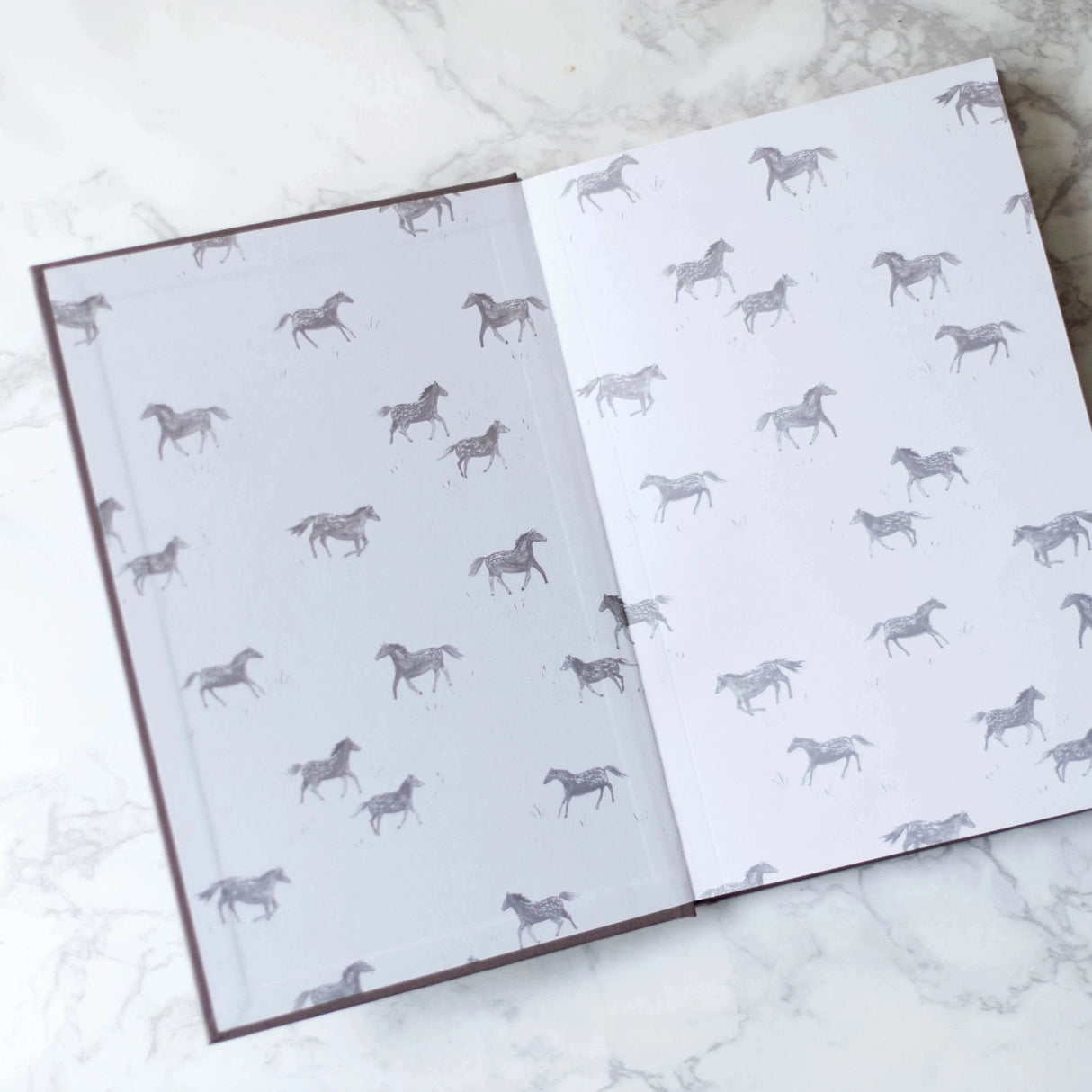 Adoption History Journal - Grey Linen