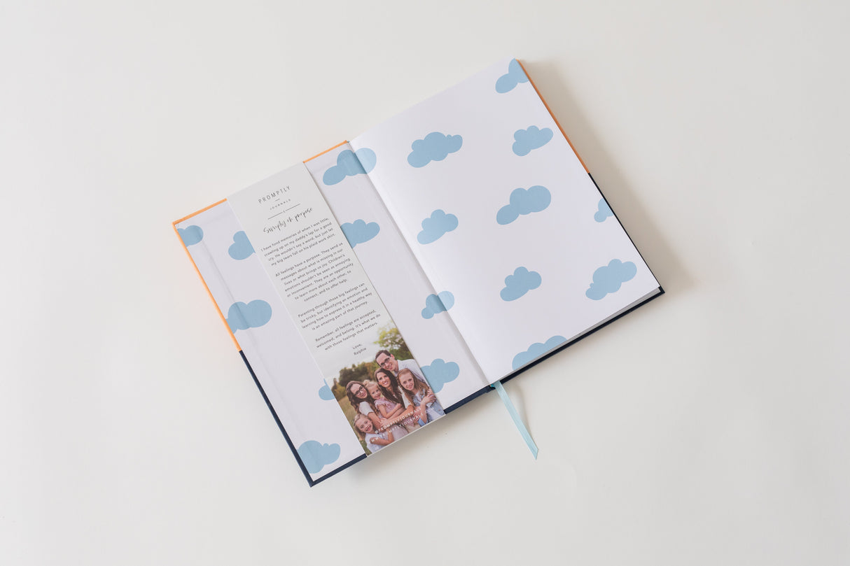 My Big Feelings Journal - Siblings Bundle (Fog Sky Blue + Ochre Mint)