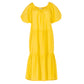 Dress Sunflower Yellow Dotted Cotton