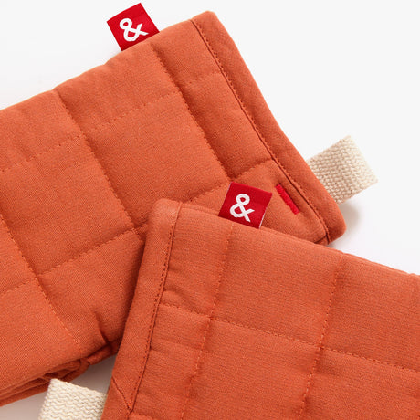 The Oven Mitts - Paprika Red