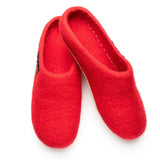 Sherpa Slippers Red - Sumiye Co