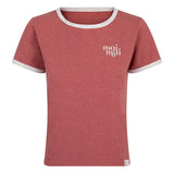 Ringer Tee "Maroon" by Moi Mili - Sumiye Co