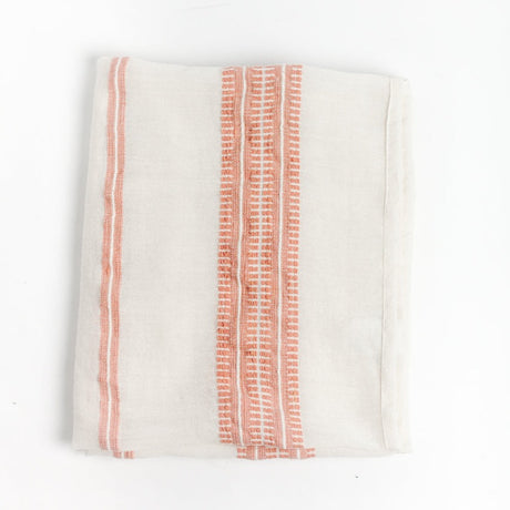 Baby Swaddle Blanket 37" x 37" | Blush Hand-Spun Organic Cotton - Sumiye Co