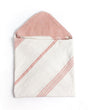 Baby Hooded Towel 31.5" x 31.5" | Blush Hand-Spun Cotton - Sumiye Co