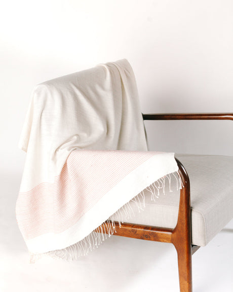 Riviera Throw - Blush