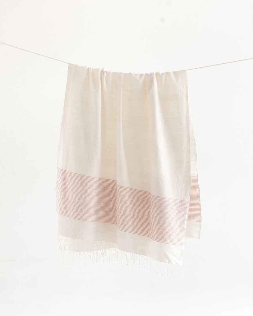 Riviera Throw - Blush