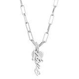 Laira Heart & Love Charm Necklace by Eklexic - Sumiye Co