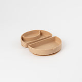 Silifold: Compact Children's Portable Plate - Almond Butter