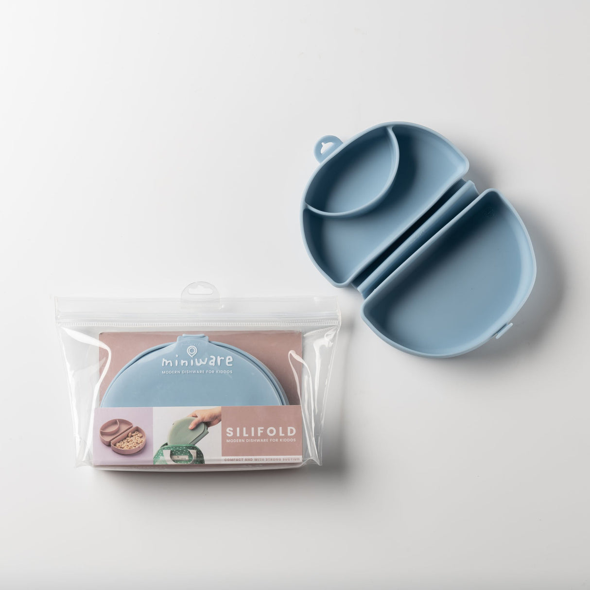 Silifold: Compact Children's Portable Plate - Chickory