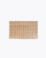 The Large Luncher - White Wicker | Designer Lunch Bags & Totes