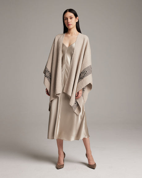 Long Estrella Duster in Textured Cotton - Sumiye Co