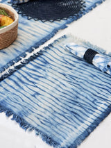 Tie Dye Cotton Placemat - Indigo Blue (Set of 4)-2