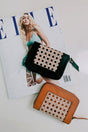 Sadie Travel Size Rattan Wallet by Pink Haley - Sumiye Co