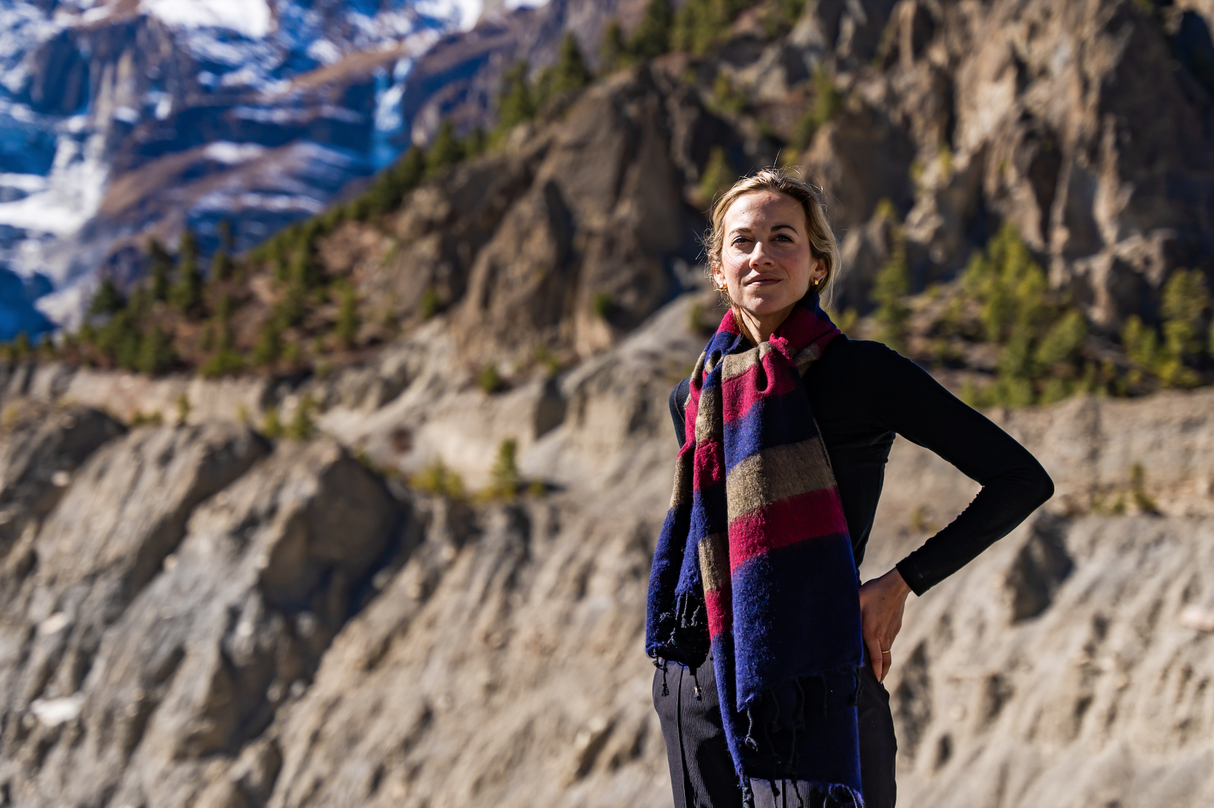 Lobuche Yak Shawl River - Sumiye Co